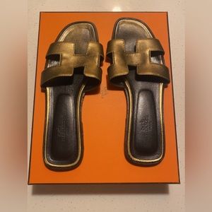 Hermes Oran Sandals